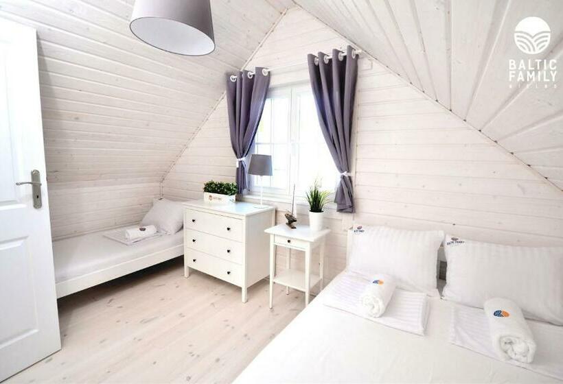 Дом 2 Спальни, Domki Baltic Family Basen Kidsclub Rowery