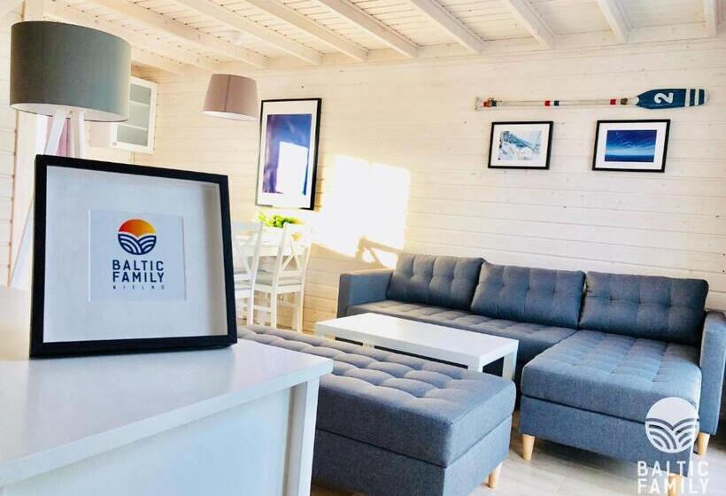 Дом 2 Спальни, Domki Baltic Family Basen Kidsclub Rowery