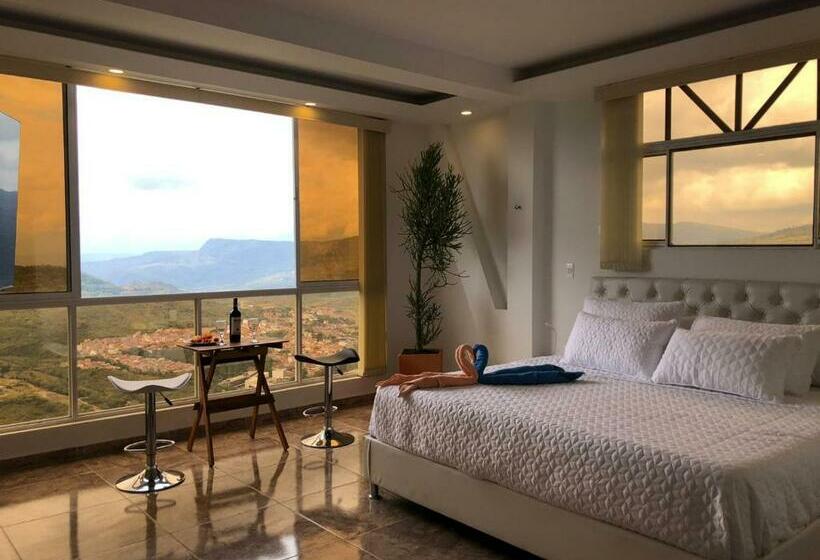 キングサイズベッドのデラックスルーム, El Gran Mirador