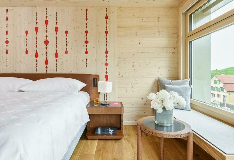 Premium room w/ mountain view, Appenzeller Huus Löwen