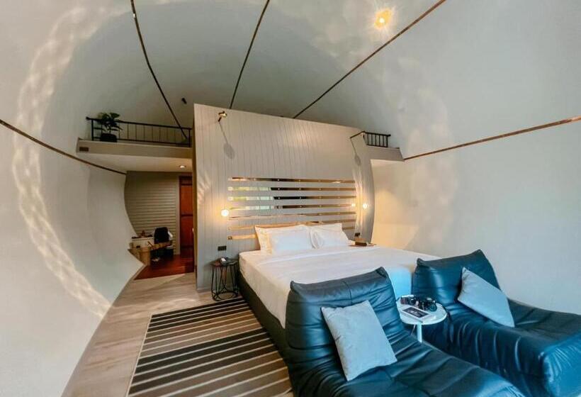 וילת סופריור, חדר שינה 1, Veevaree Riverkwai Resort