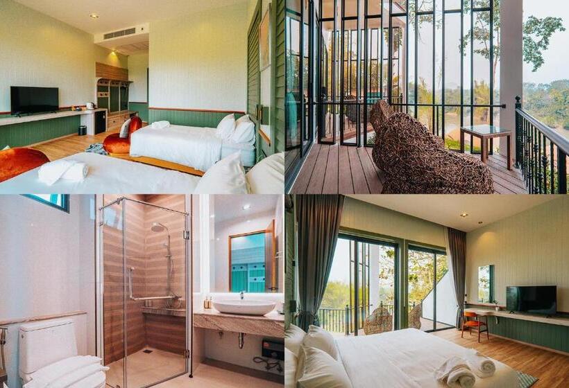 חדר סטנדרט עם מיטת קינג, Veevaree Riverkwai Resort
