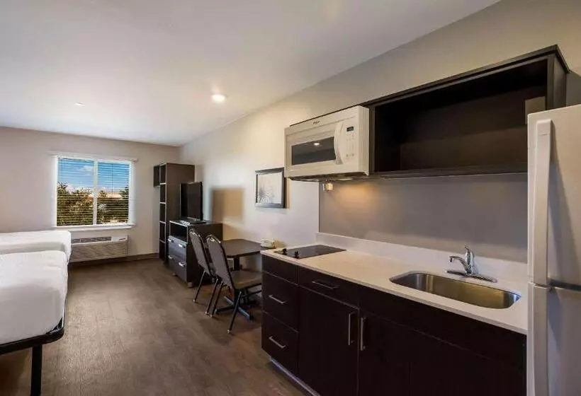 ２ダブルベッドのスタンダードルーム, Woodspring Suites Orlando West  Clermont