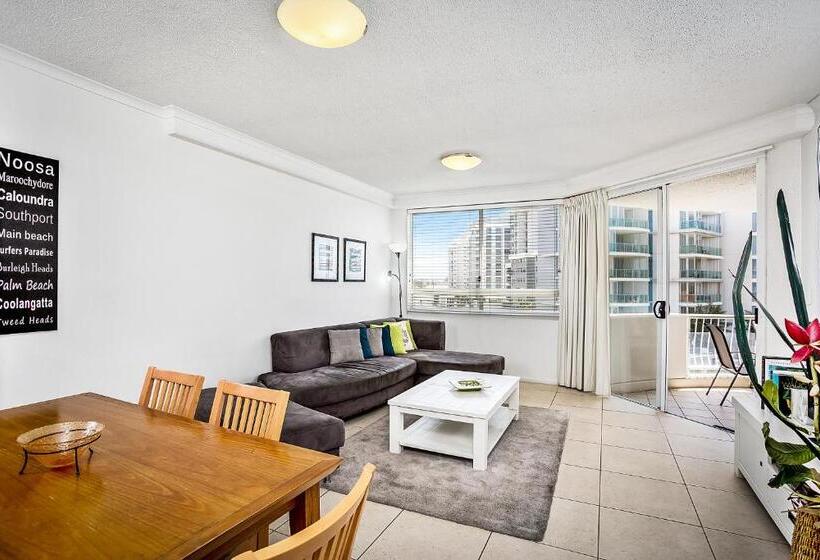 דירת 2 חדרים נוף לים, Kirra Beach Apartments