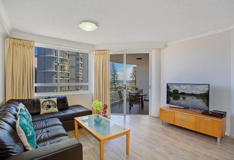 스탠다드 스튜디오 바다 전망, Kirra Beach Apartments