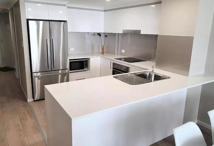 آپارتمان 1 خوابه با چشم‌انداز دریا, Kirra Beach Apartments