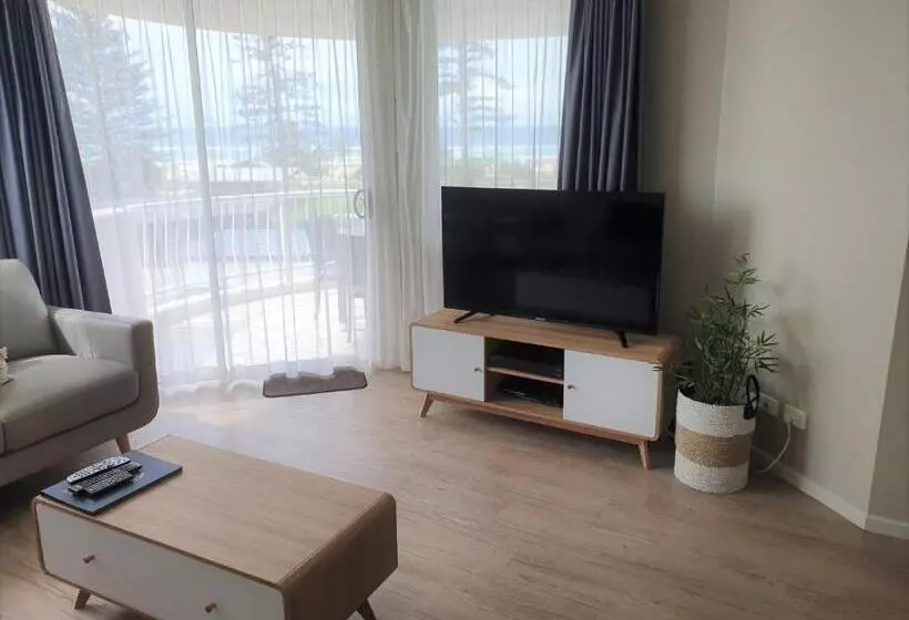 آپارتمان 1 خوابه با چشم‌انداز دریا, Kirra Beach Apartments