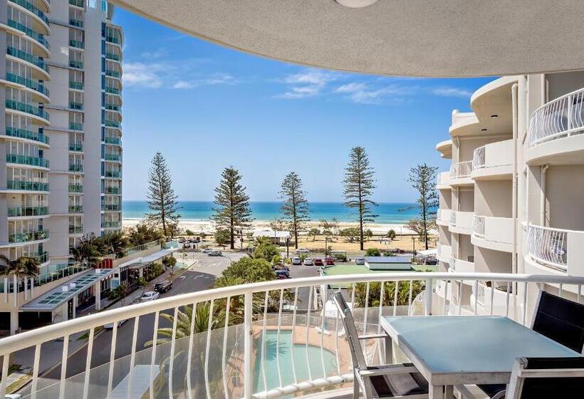 침실 3개 바다 전망 아파트, Kirra Beach Apartments