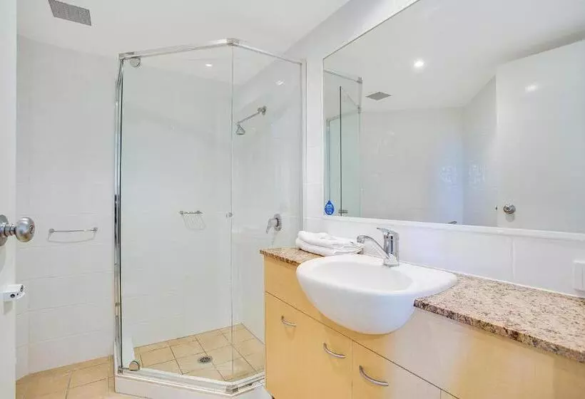 آپارتمان 2 خوابه با چشم‌انداز دریا, Kirra Beach Apartments