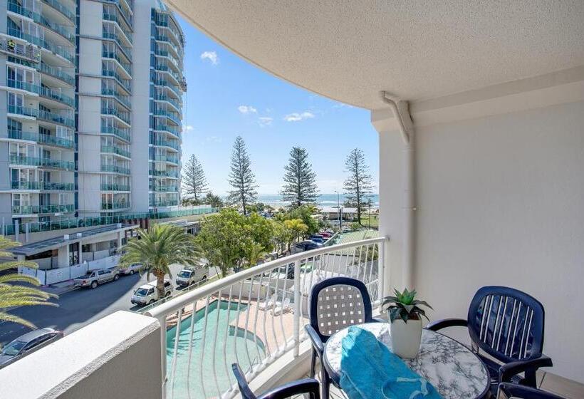 דירת 2 חדרים נוף לים, Kirra Beach Apartments