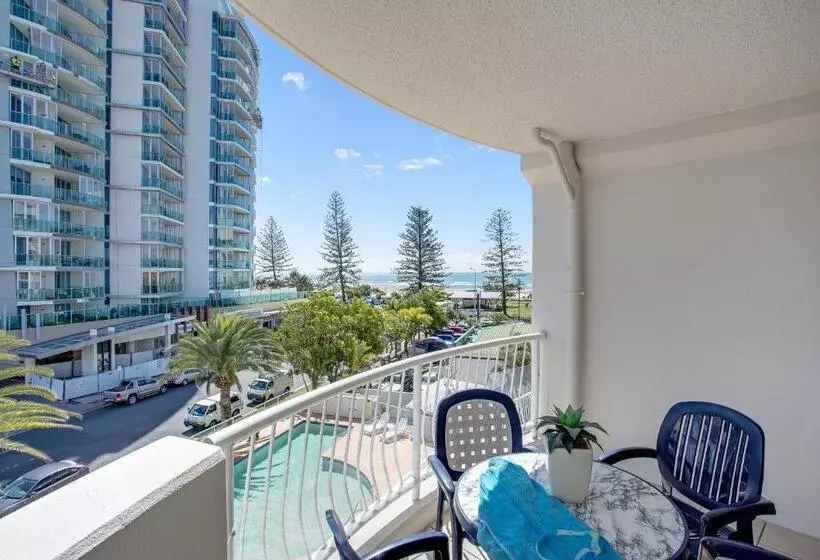 آپارتمان 2 خوابه با چشم‌انداز دریا, Kirra Beach Apartments