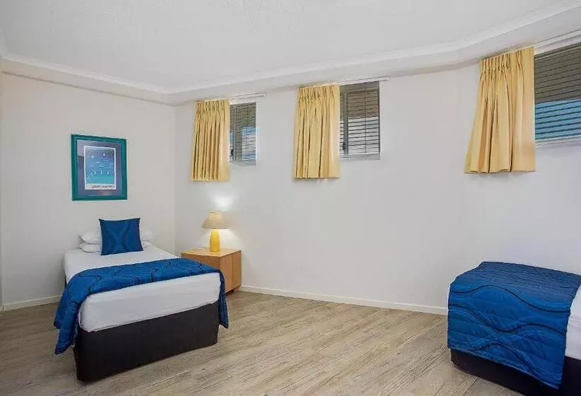 آپارتمان 2 خوابه با چشم‌انداز دریا, Kirra Beach Apartments