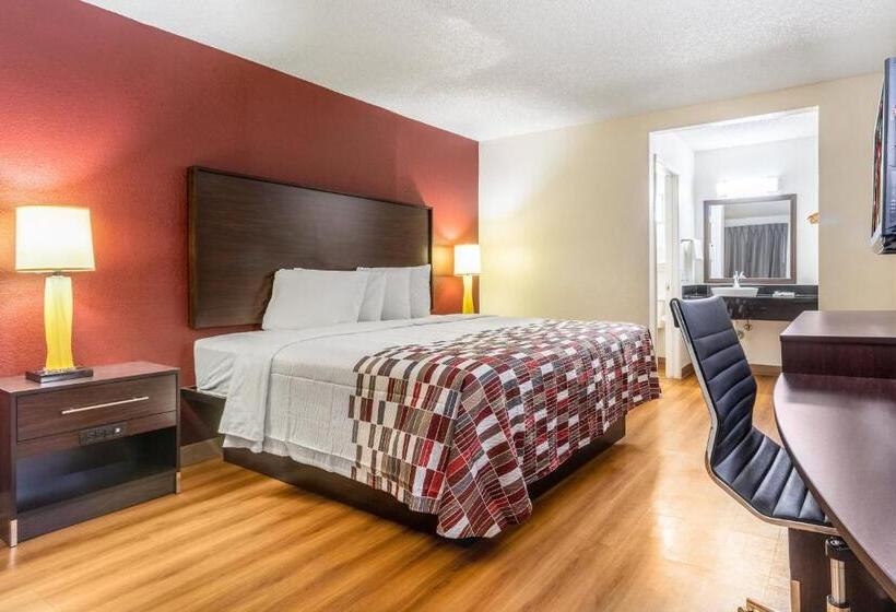 חדר דחוקס עם מיטת קינג, Red Roof Inn Phoenix  Midtown
