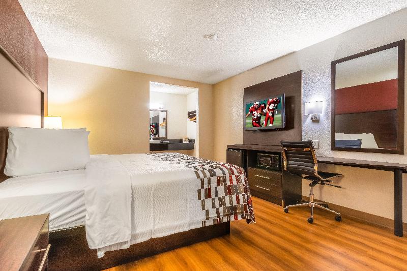 חדר דחוקס עם מיטת קינג, Red Roof Inn Phoenix  Midtown