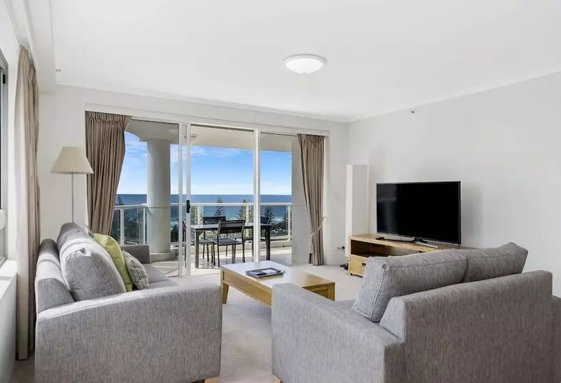 آپارتمان 1 خوابه با چشم‌انداز دریا, Oscar On Main Beach Resort