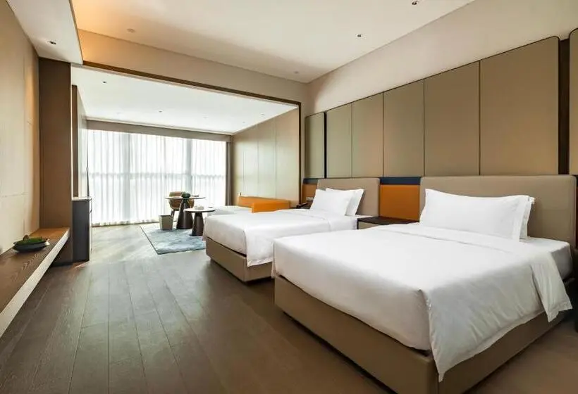 Deluxe-huone, Wyndham Grand Plaza Royale Yujia Anhua