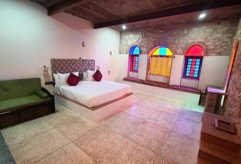 스탠다드 룸 산 전망, Sariska Kasba A Village Resort