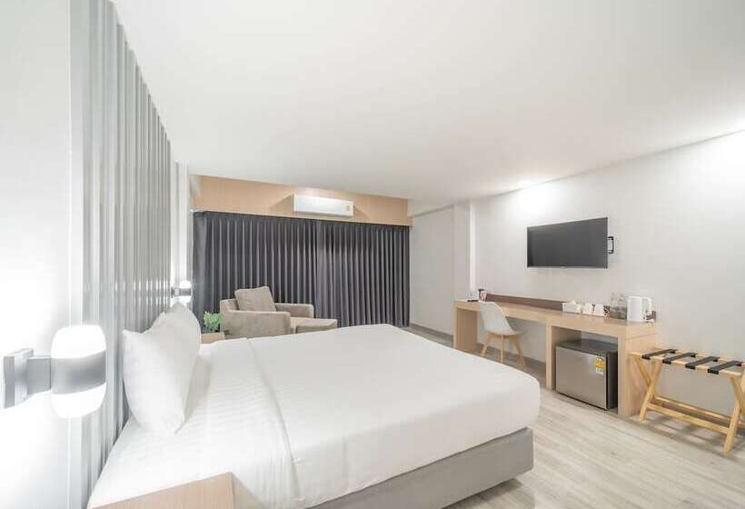 디럭스 룸, The Space Hotel Lampang