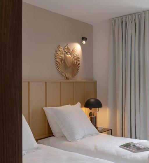 غرفة كمفورت مطلة على الحديقة, Hôtel Le Prieuré