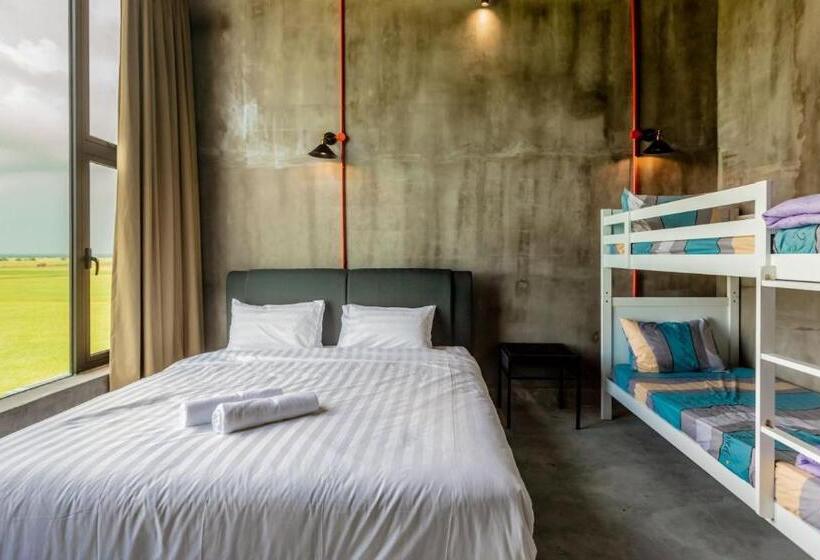 חדר משפחתי דלוקס, Padi Sentral @ Sekinchan