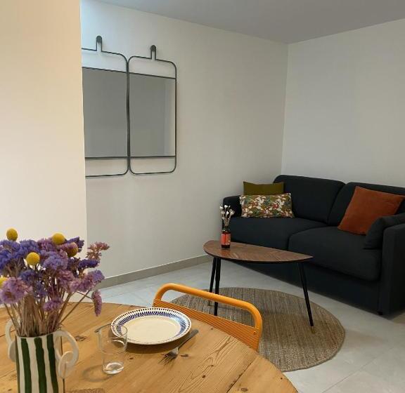 庭の見える1ベッドルームアパートメント, Bigouden Makers