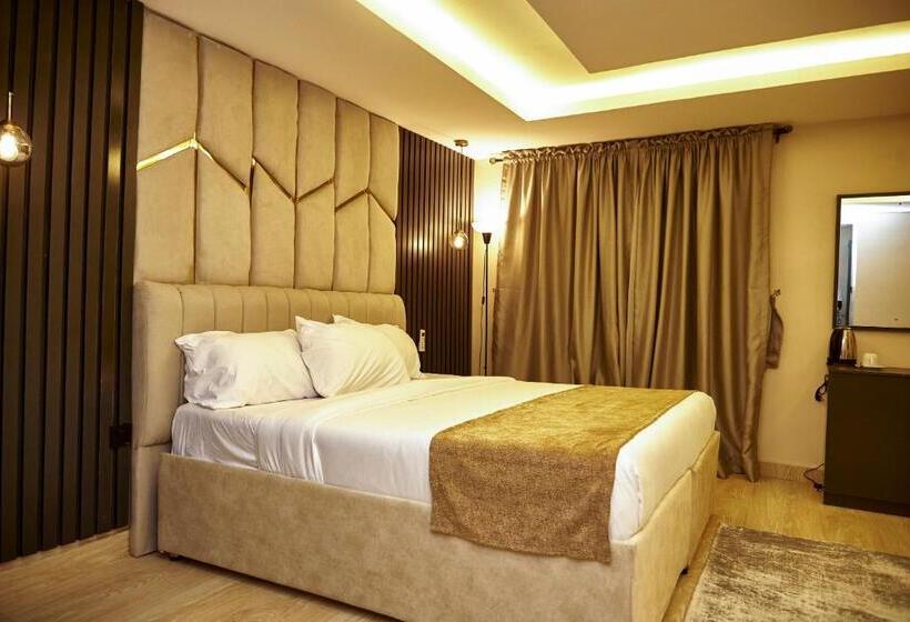 اتاق لوکس با تخت بزرگ, Mayfair Hotel Wuse2 Abuja