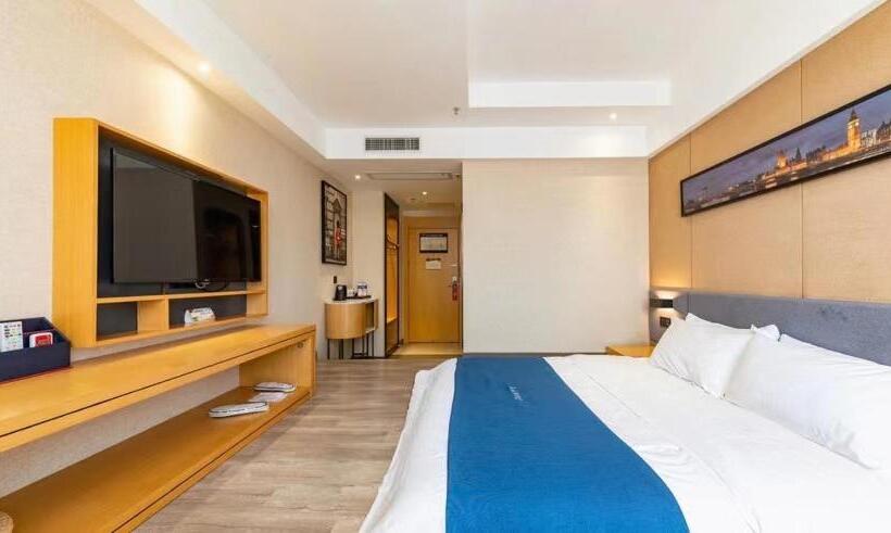 غرفة ديلوكس, Lanou Hotel Yancheng Dafeng Yongtai Plaza