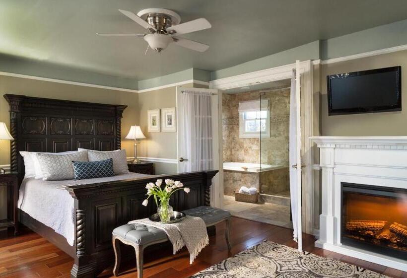 غرفة قياسية مزوَّدة بجاكوزي, Bayfront Marin House