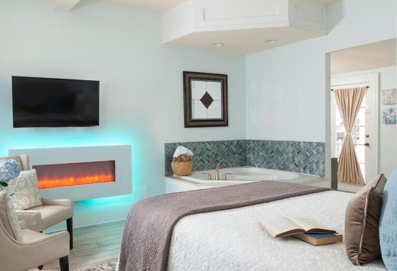 غرفة قياسية مزوَّدة بجاكوزي, Bayfront Marin House