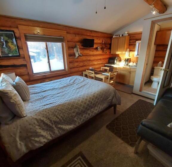 一居室别墅, Hatcher Pass Cabins