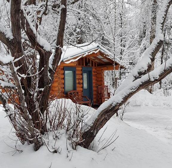 一居室别墅, Hatcher Pass Cabins