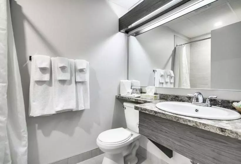 キングサイズベッドのスタンダードルーム, Hôtel Marineau Shawinigan
