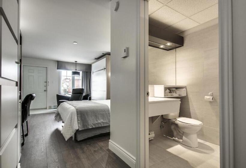 Номер Deluxe, Hôtel Marineau Shawinigan