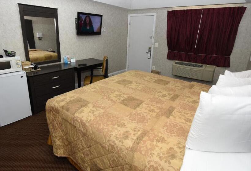 带大床的豪华间, Country View Inn & Suites Atlantic City