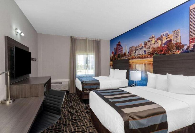 חדר סטנדרט שתי מיטות זוגיות, Wingate By Wyndham Horn Lake Southaven