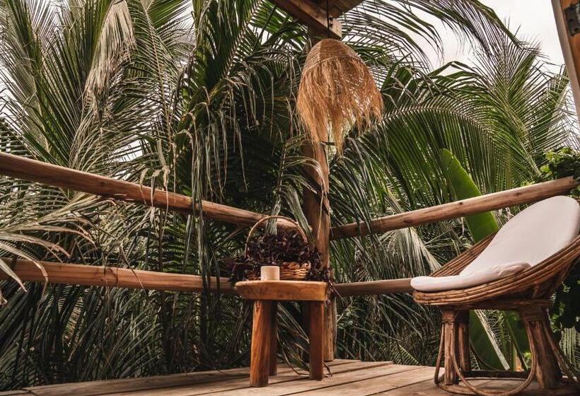 جناح مزوَّد بشرفة, Casa Chula Hotel Boutique Frente Al Mar