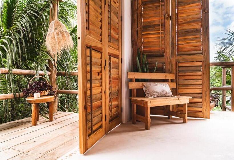 جناح مزوَّد بشرفة, Casa Chula Hotel Boutique Frente Al Mar