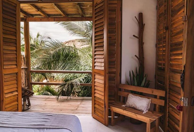 جناح مزوَّد بشرفة, Casa Chula Hotel Boutique Frente Al Mar