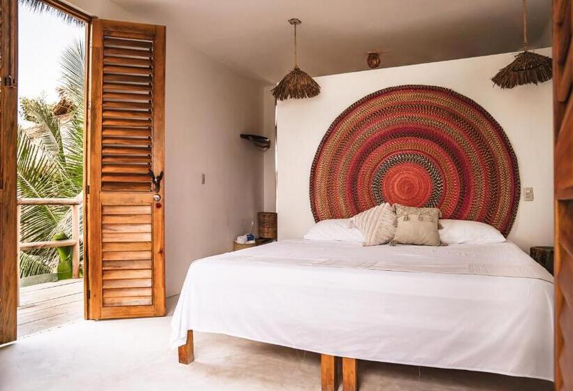 جناح مزوَّد بشرفة, Casa Chula Hotel Boutique Frente Al Mar