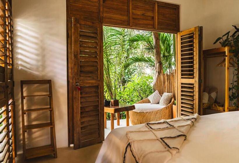 جناح مزود بتراس, Casa Chula Hotel Boutique Frente Al Mar