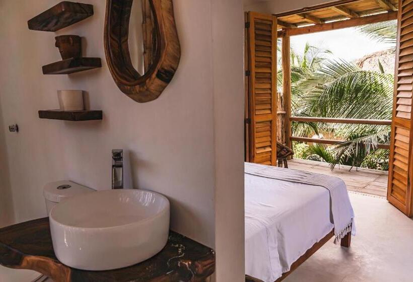 جناح مزوَّد بشرفة, Casa Chula Hotel Boutique Frente Al Mar