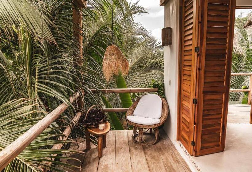 Люкс с Балконом, Casa Chula Hotel Boutique Frente Al Mar