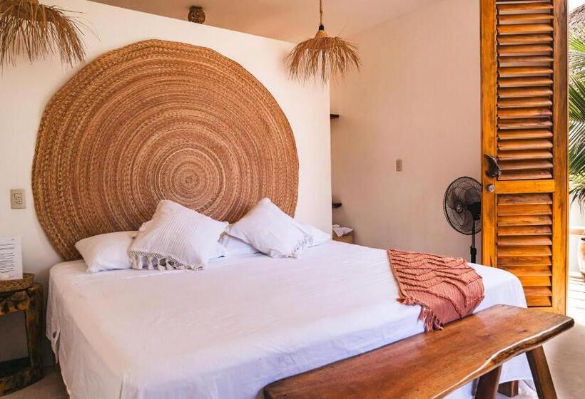 جناح مزوَّد بشرفة, Casa Chula Hotel Boutique Frente Al Mar