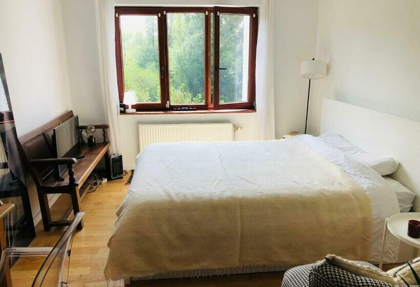 标准房带园景, La Maisonnette Du Lac De Genval