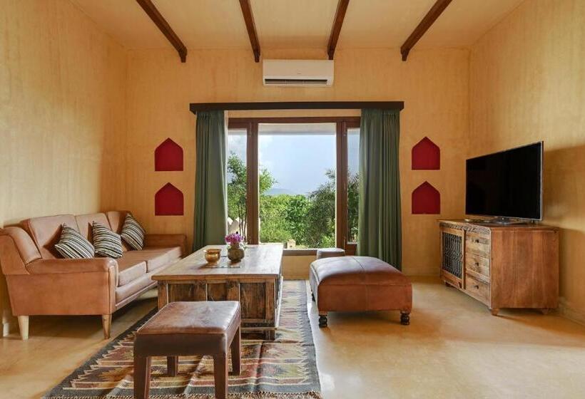 标准间带山景, Maya Garh Pushkar