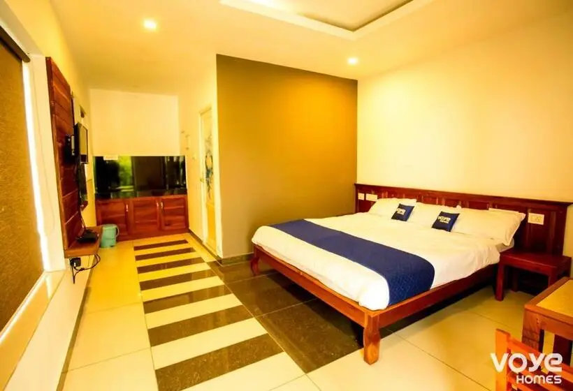Villa 1 Makuuhuone, Vythiri Silver Mist Villa By Voye Homes