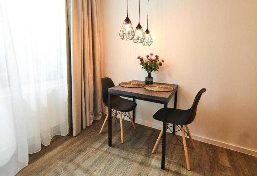 장애인을 위한 킹사이즈 침대 스탠다드 룸, Resort Sněžné Amanita