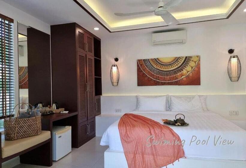 בקתה דלוקס, Sahaa Beach Resort