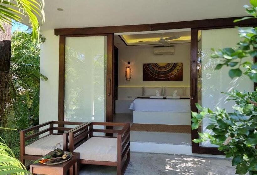 בקתה דלוקס, Sahaa Beach Resort