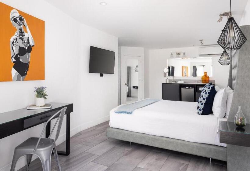 キングサイズベッドのスタンダードルーム, The Palm Springs